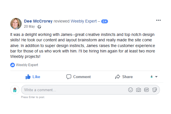 Weebly Expert review