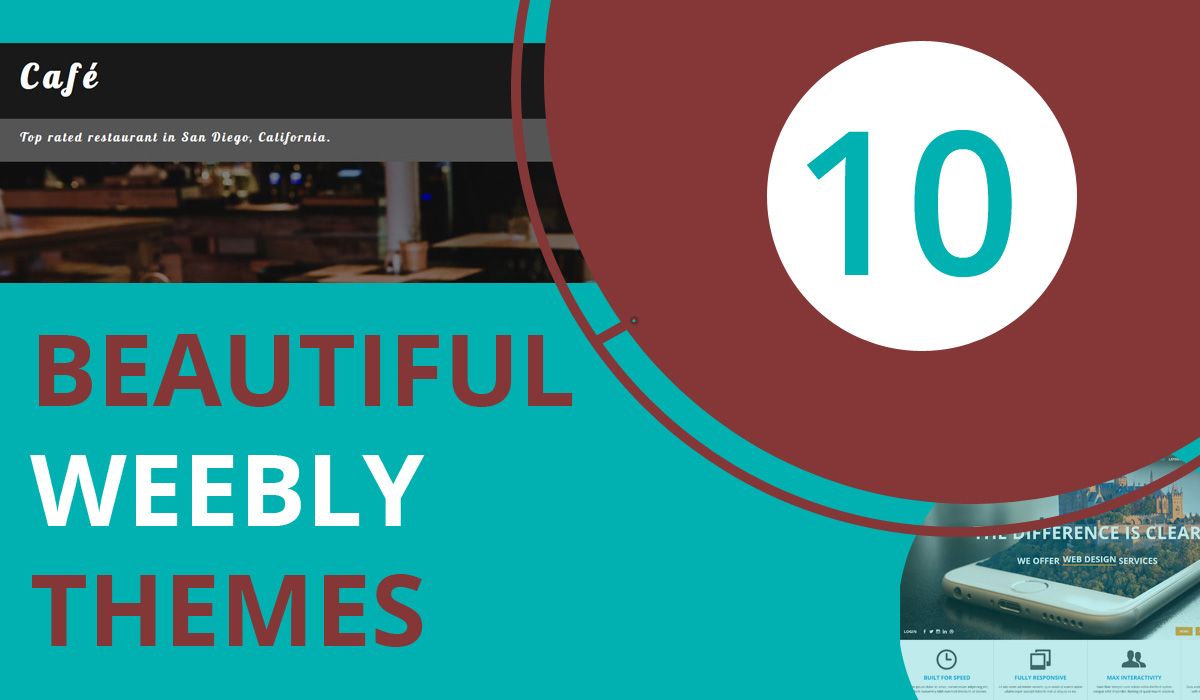 10 beautiful weebly themes for your website