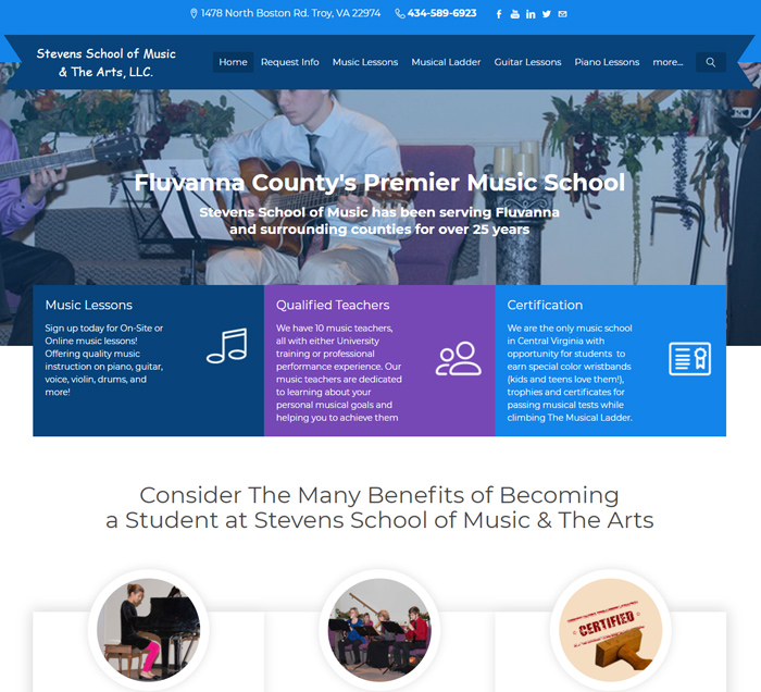Stevens School of Music & The Arts, LLC.