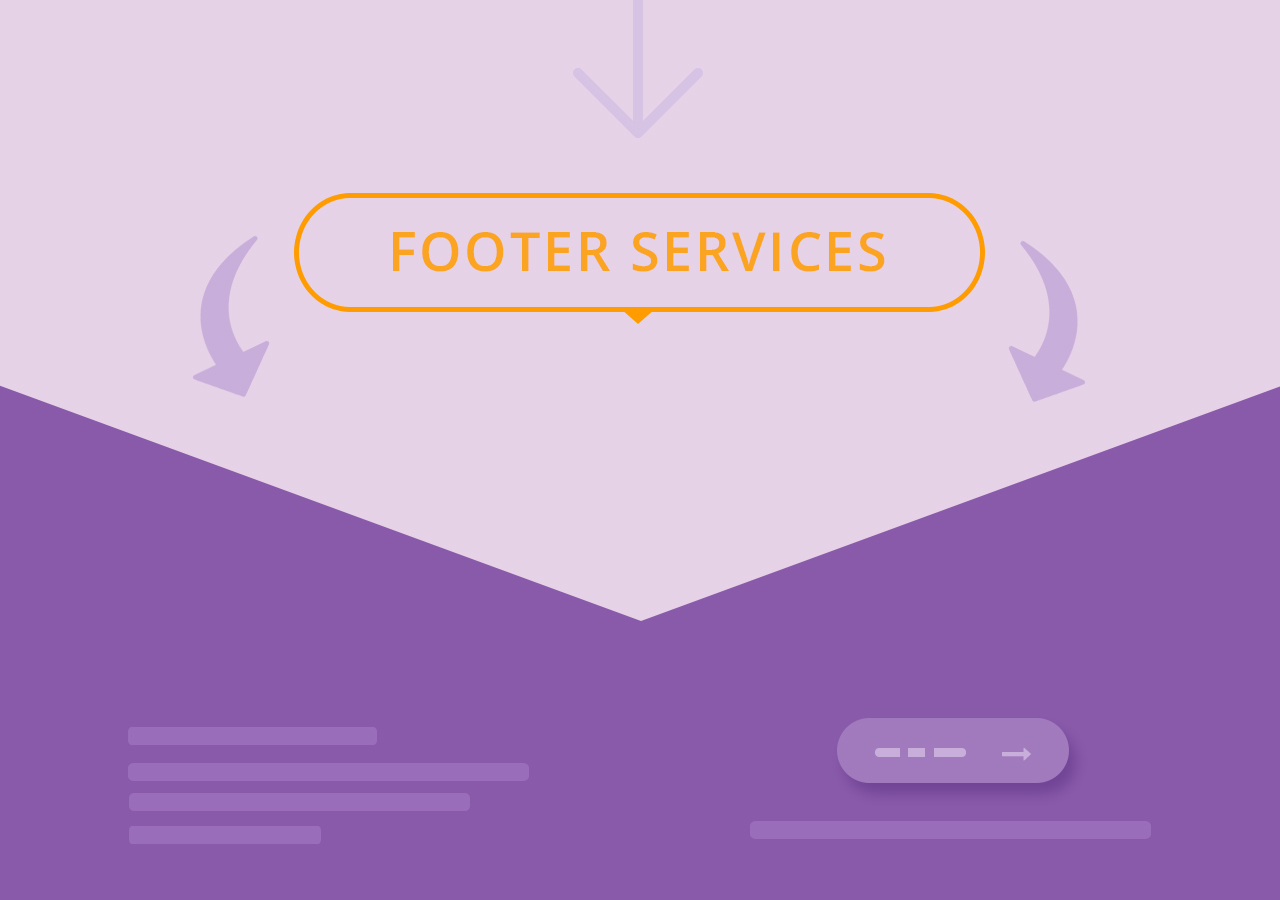 Design and build website footer, tweak and customize weebly footer