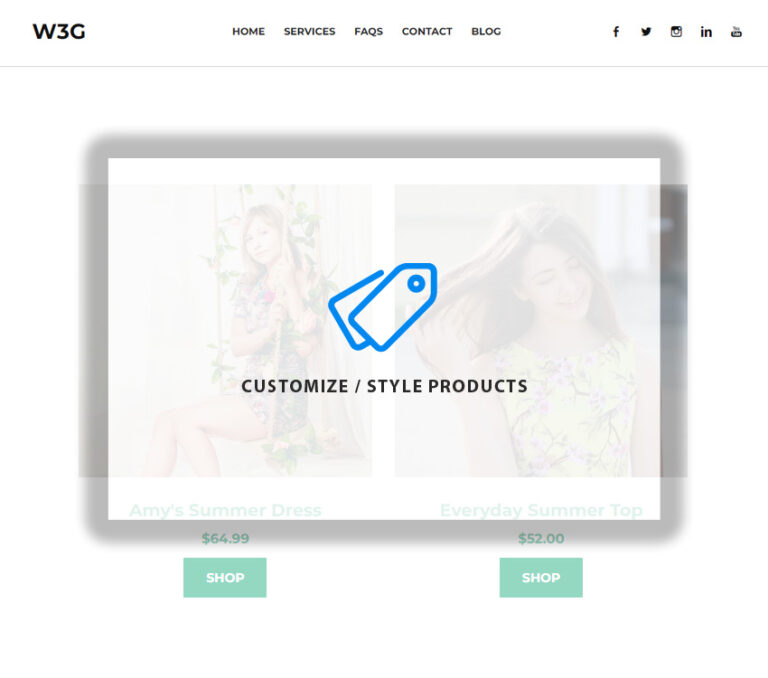 Design Style Product Elements Weebly Expert