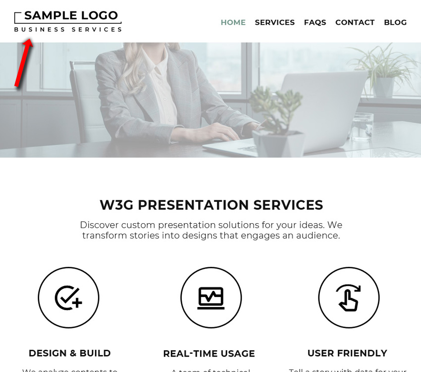 Make Weebly website logo or website title bigger or smaller