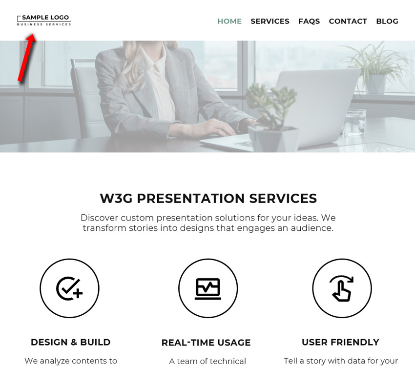 Increase size of Weebly website logo image and website title in the header