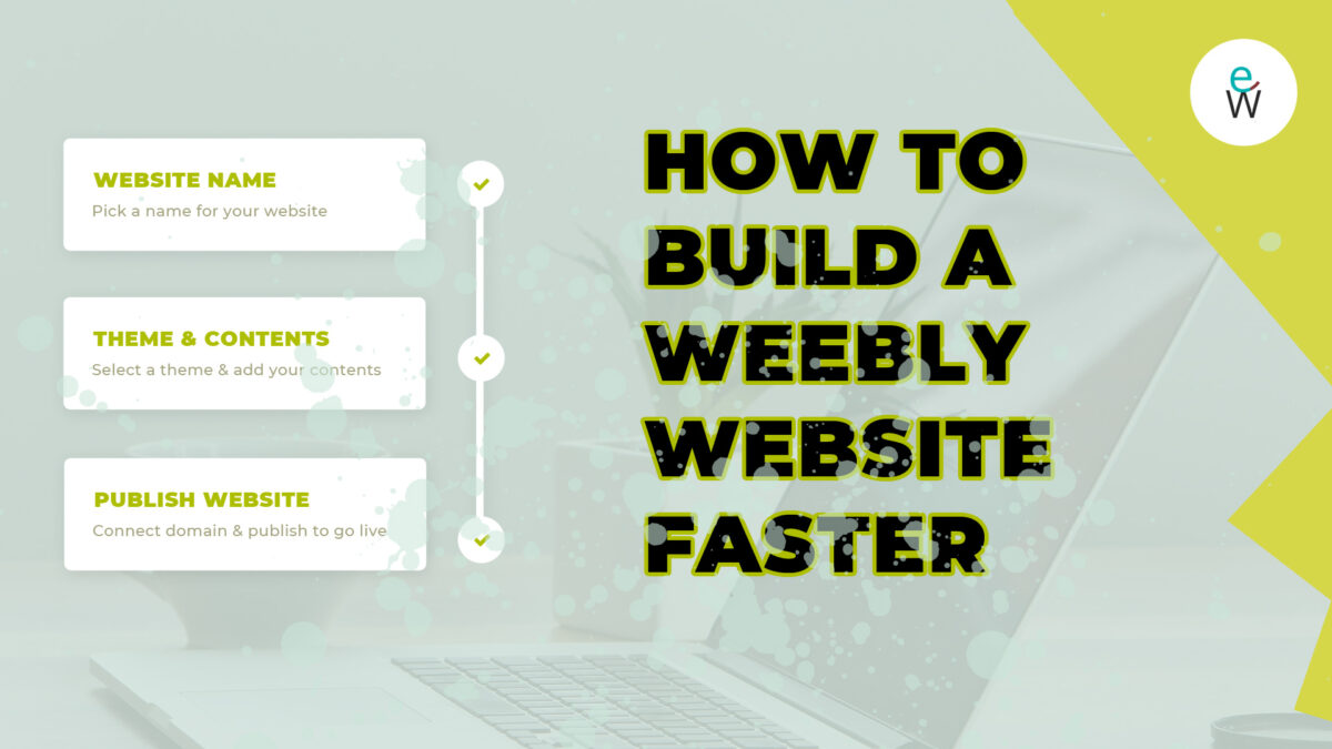 How to build a Weebly website faster and easier using a custom modern and professional theme