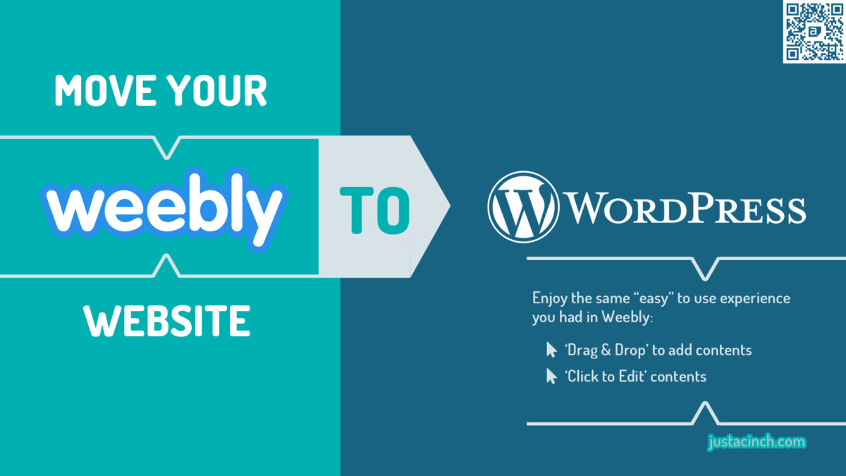 Move Weebly Website to WordPress