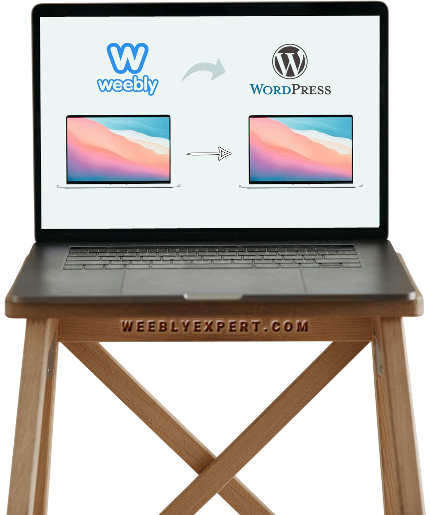 Weebly to WordPress website transfer and redesign