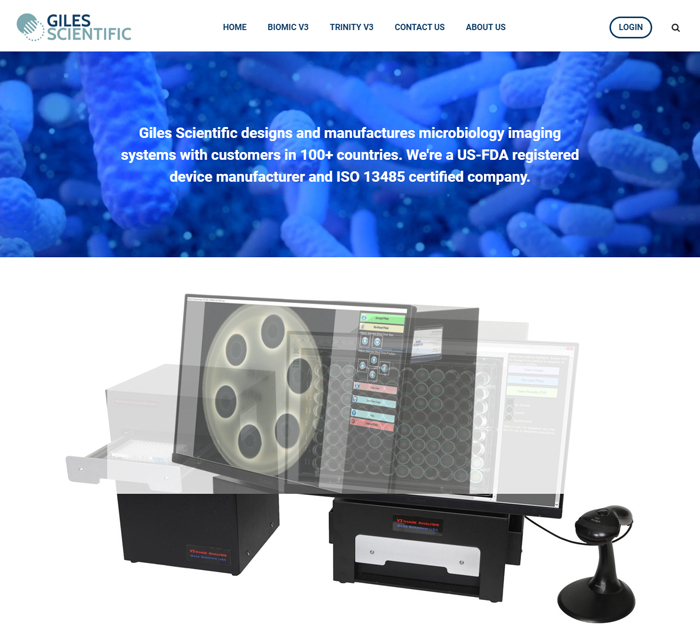 Giles scientific website