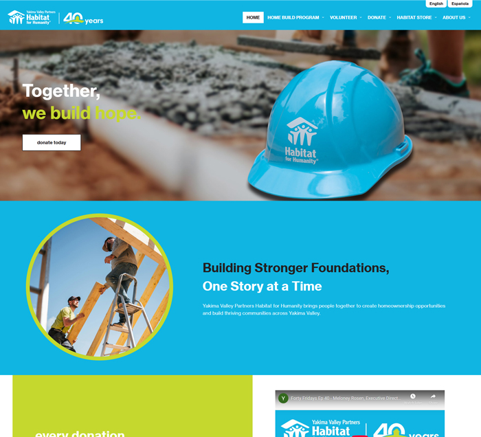 Yakima Valley Habitat website