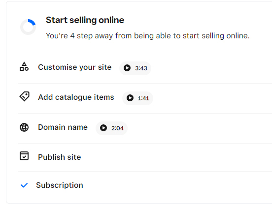 redesign and improve Square Online e-commerce website