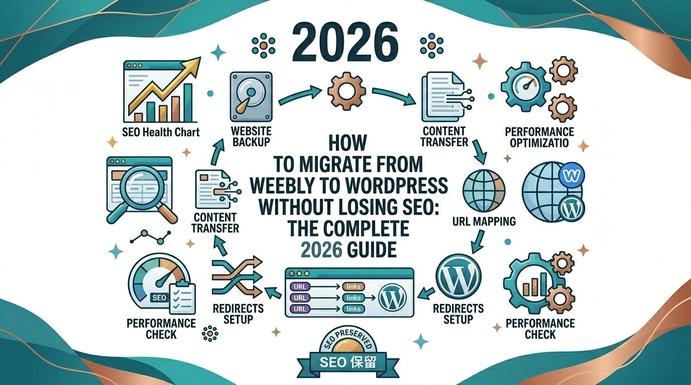 How to migrate from Weebly to WordPress without losing SEO, the complete 2026 guide