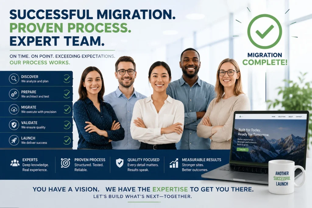 Weebly website migration service